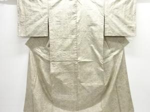 華文に草花模様織出し本場大島紬着物